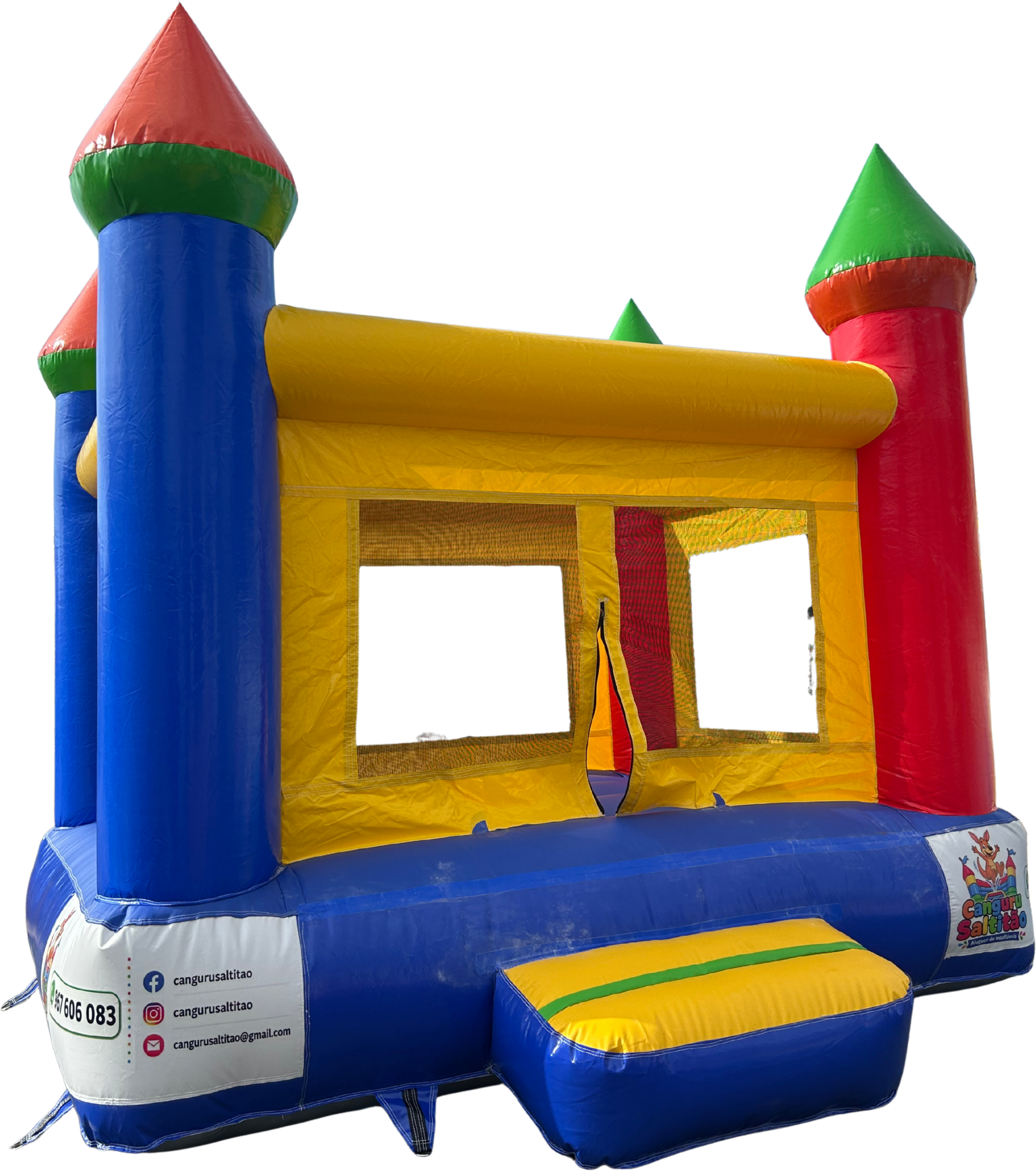 Castelo Clássico, insuflável completo