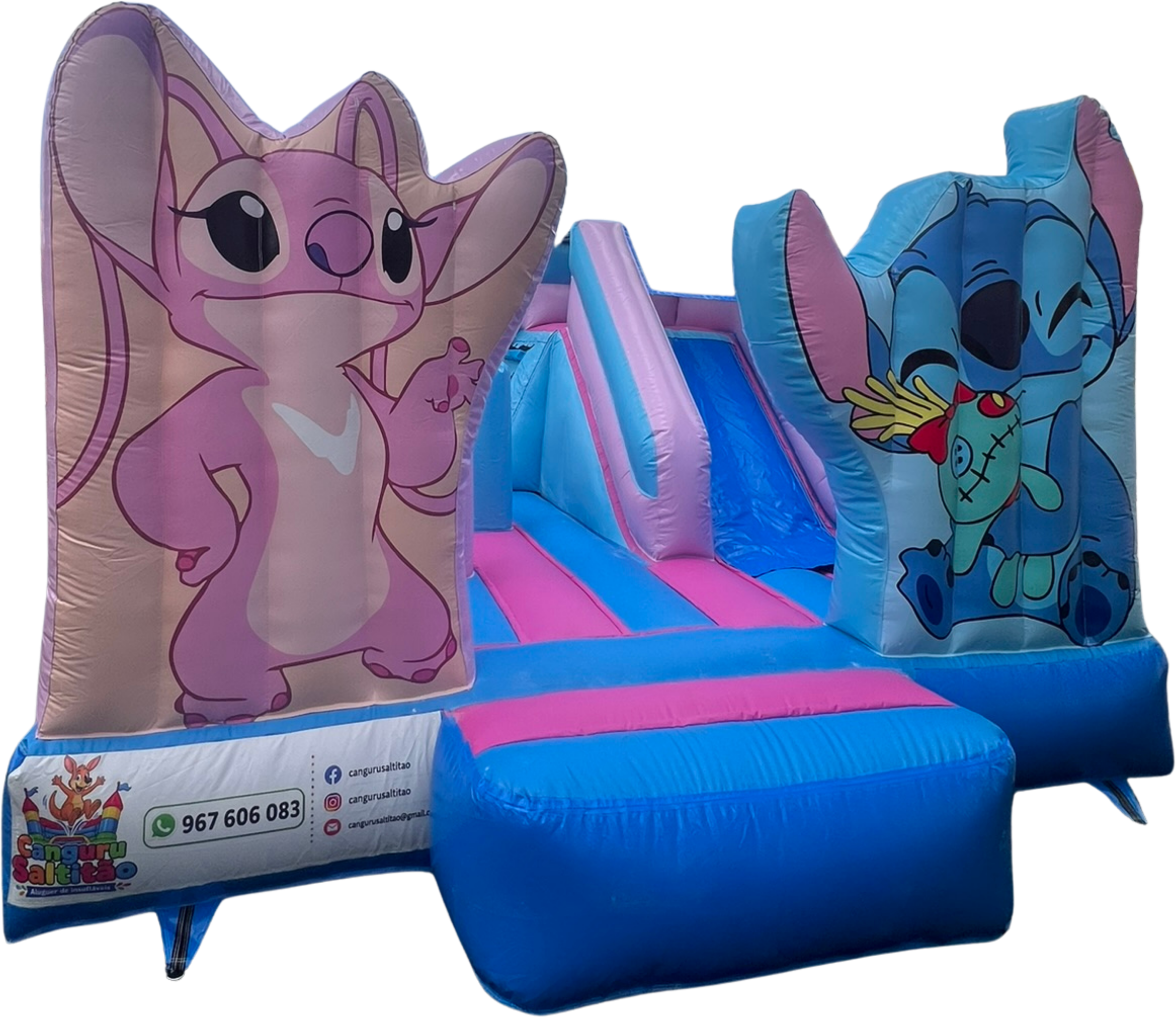 Lilo & Stitch, insuflável completo